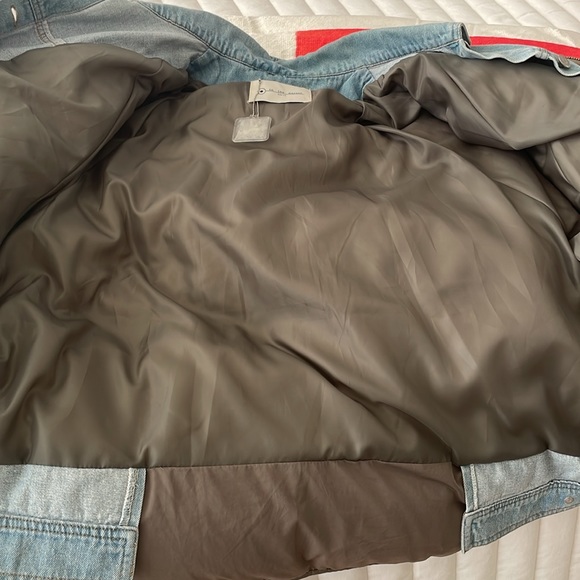 MARANT POLYESTER DENIM PUFFER JACKET - Picture 12 of 12